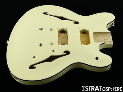 Fender Squier Affinity Starcaster Deluxe BODY Semi-Hollow Olympic White