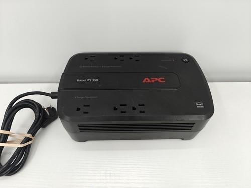 APC Back-UPS 350 6-Outlet BE350G Power Supply Surge Protector No Battery B3