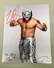 Lince Dorado Signed Autographed 8x10 - WWE Lucha House Party Wrestling NO COA
