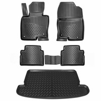 Elmasline 3D Gummimatten & Kofferraumwanne Set FüR Mazda CX-5 (Kf) 2017-2025