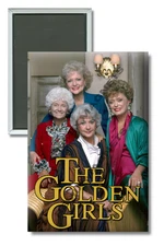 The Golden Girls 1985 Betty White 2" x 3" Refrigerator Magnet