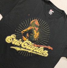 Eric Clapton 2006 North American Tour Shirt Large Black Casual Concert Show Mens