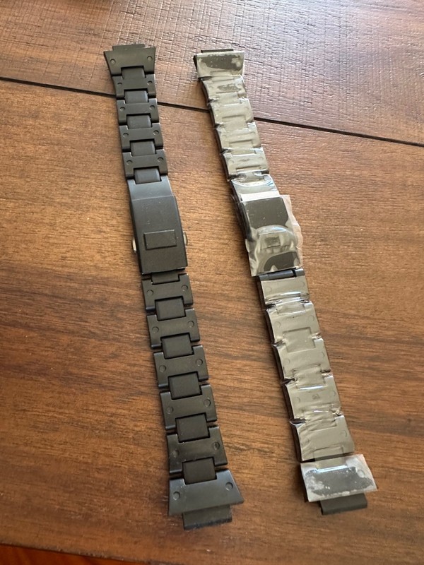 Two fake v2 combi bracelets for G-shock 5600