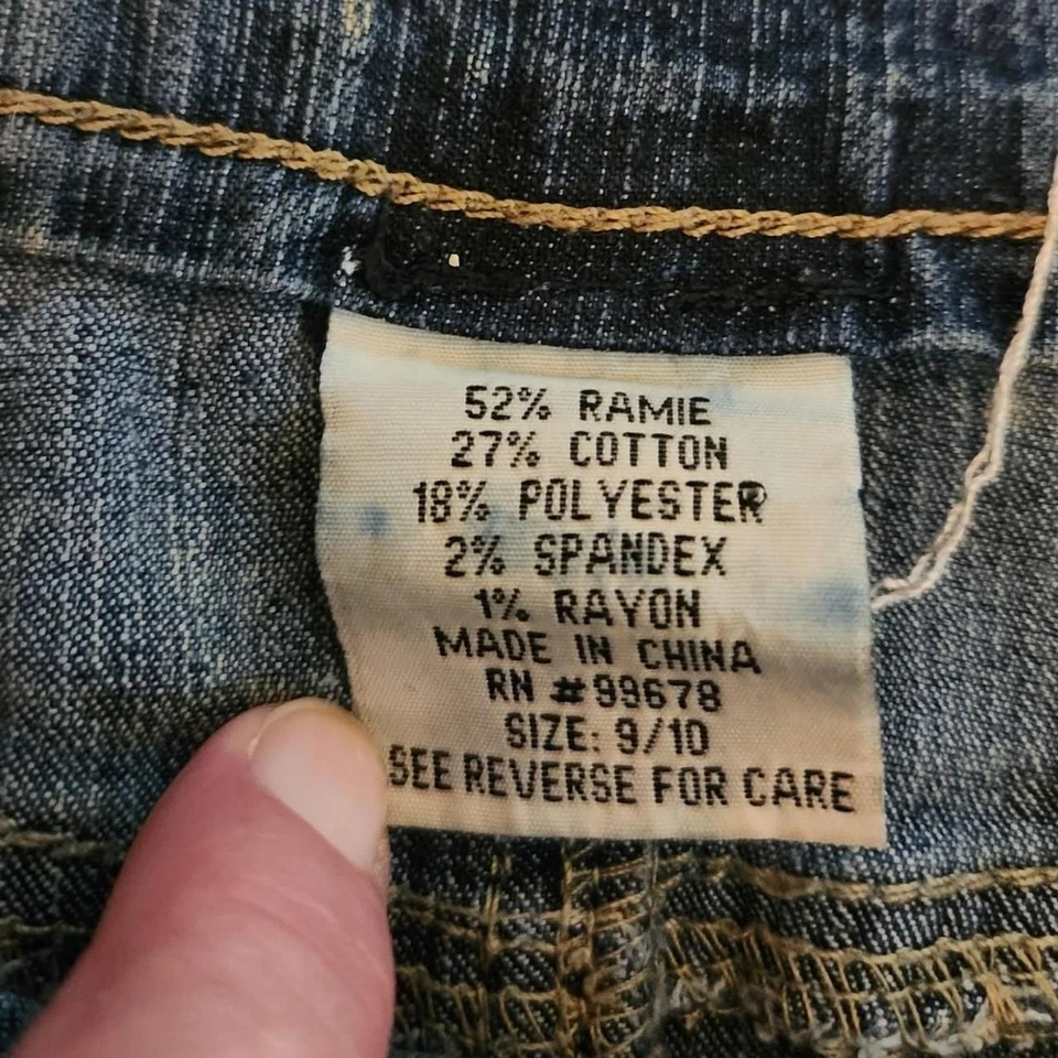 Minifalda vintage Y2k hidráulica lavado medio denim tiro bajo puños talla 9/10 Foto 4 de 4