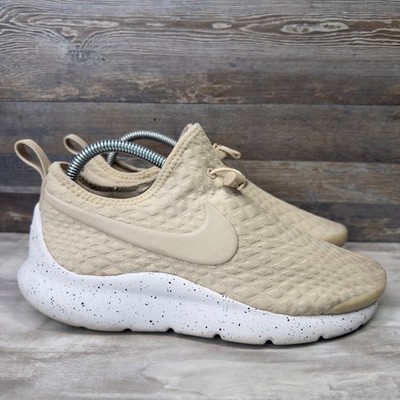 Nike Aptare SE Women's Sz 7.5 Oatmeal Beige Quilted Speckled Sneakers 881189-100