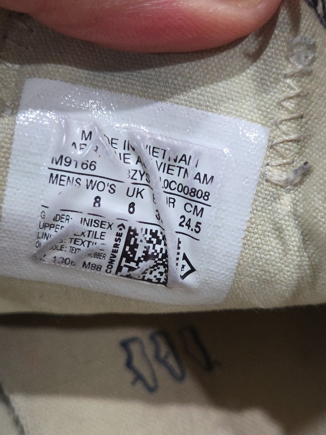 Converse Black All Star Low Top,  Size Women 8 Men 6 thumbnail 15