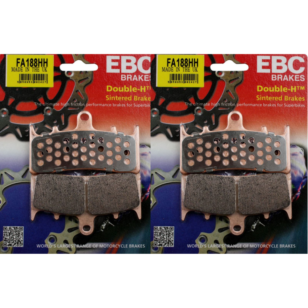 Suzuki GSX1300R Hayabusa 1999-2007 EBC Front Sintered Double H BrakePads FA188HH - Image 76