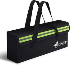 FLASLD E-Bike Battery Safe Bag Explosionproof - Large Capacity Fireproof Lipo Ba