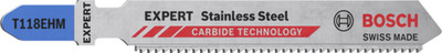 New Genuine Bosch 2608900562 EXPERT Stainless Steel T118EHM Blades For jigsaws
