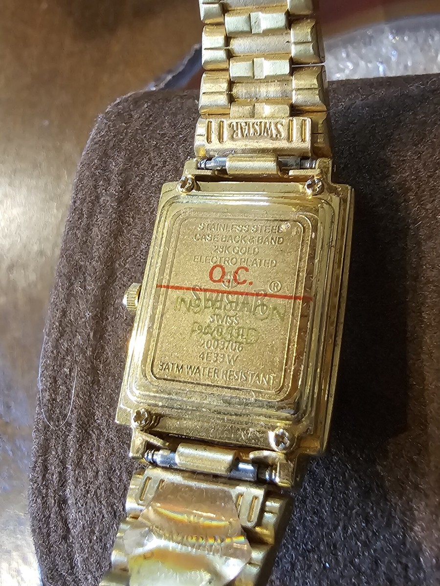Swistar Ladies Watch 23k EP Gold Watch | eBay display picture 3