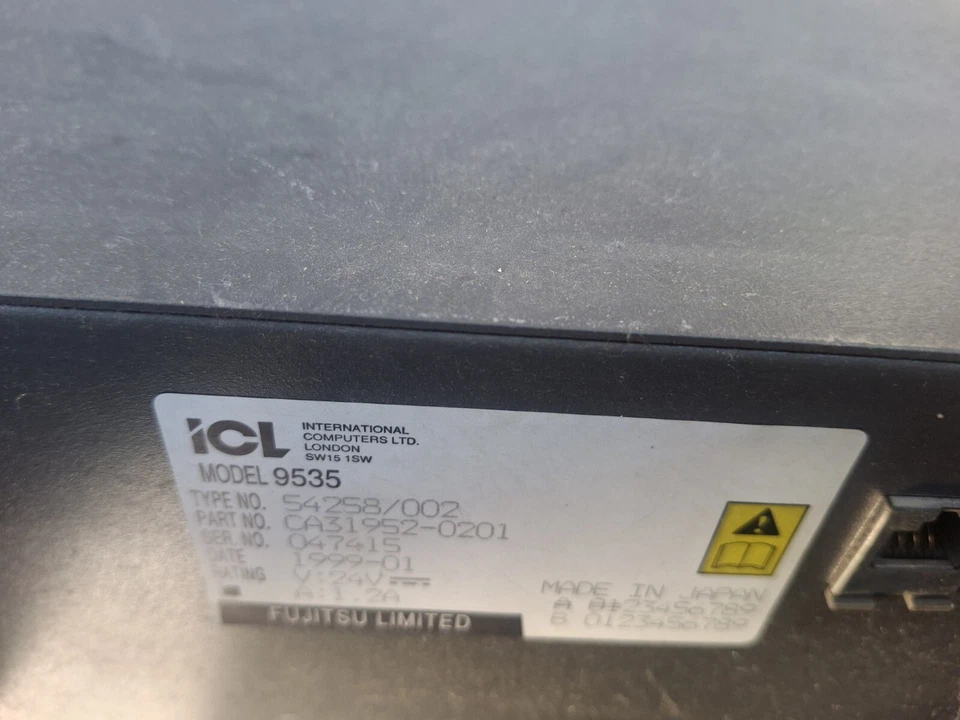 Cajón de efectivo Fujitsu 9535 Foto 4 de 4