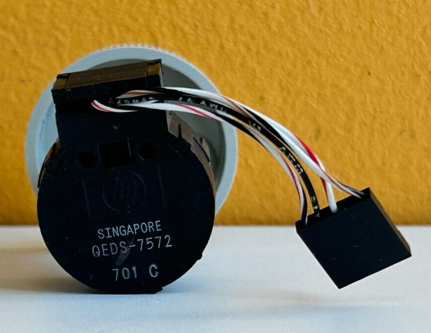 HP Agilent QEDS-7572 Rotary Encoder, RPG + Knob + Connector. Tested!