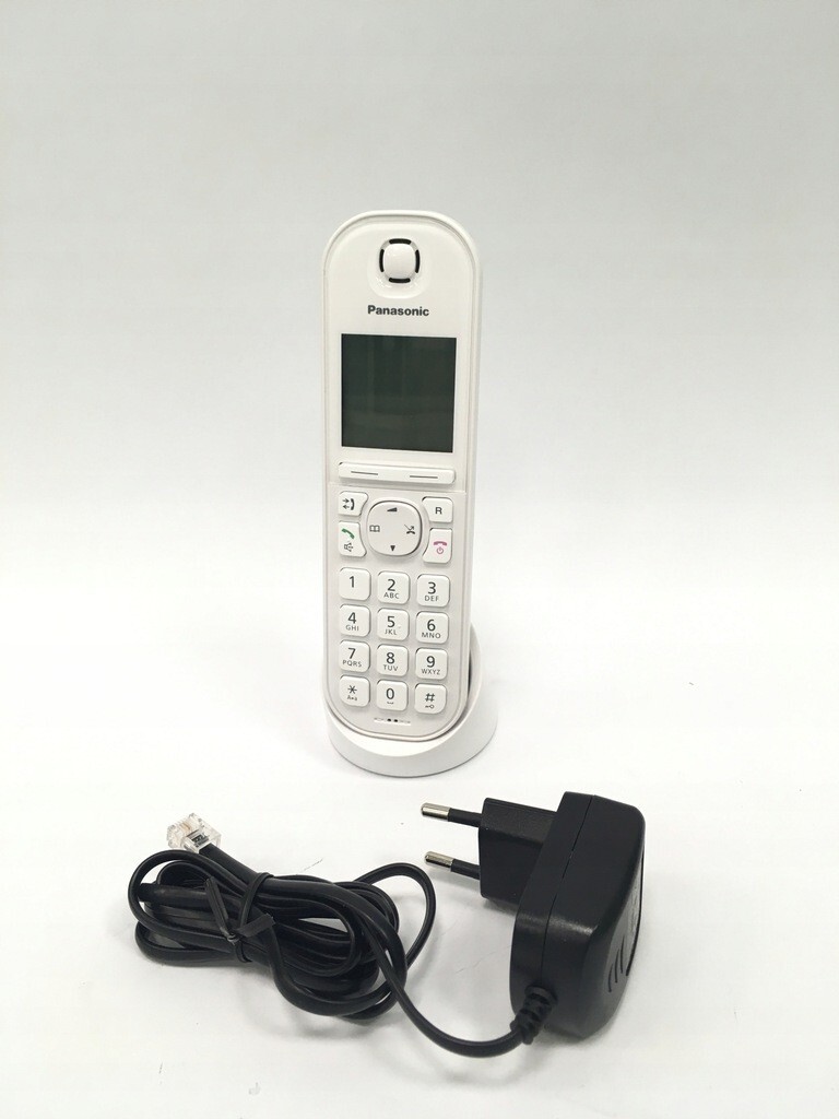 Panasonic KX-TGQ200GW Telefono IP DECT Cordless – Vivavoce, Baby Monitor, Compatibile Cat-iQ 2.0 E Router FRITZ!Box, Bianco