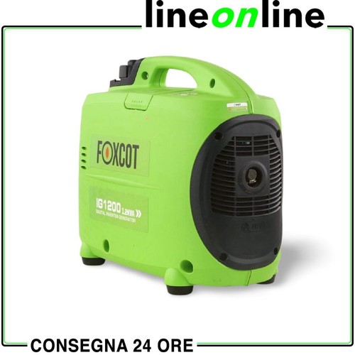 Generatore inverter silenziato 1,2 KW Foxcot DR12IG portatile silenzioso - Foto 3 di 9