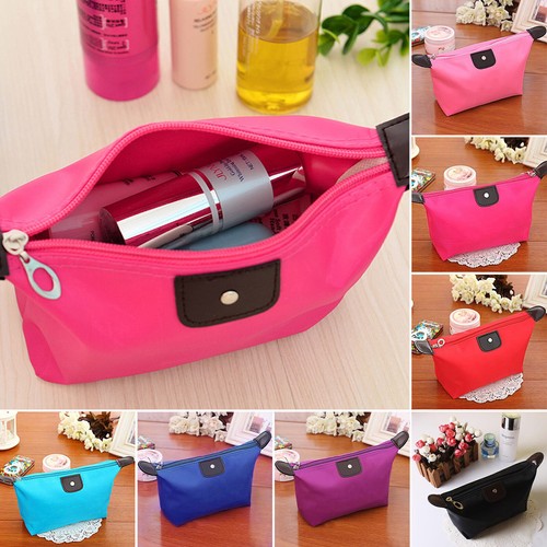 Small Waterproof Cosmetic Makeup Bag Toilet Organizer Pouch Handbag Portable AU - Picture 5 of 18