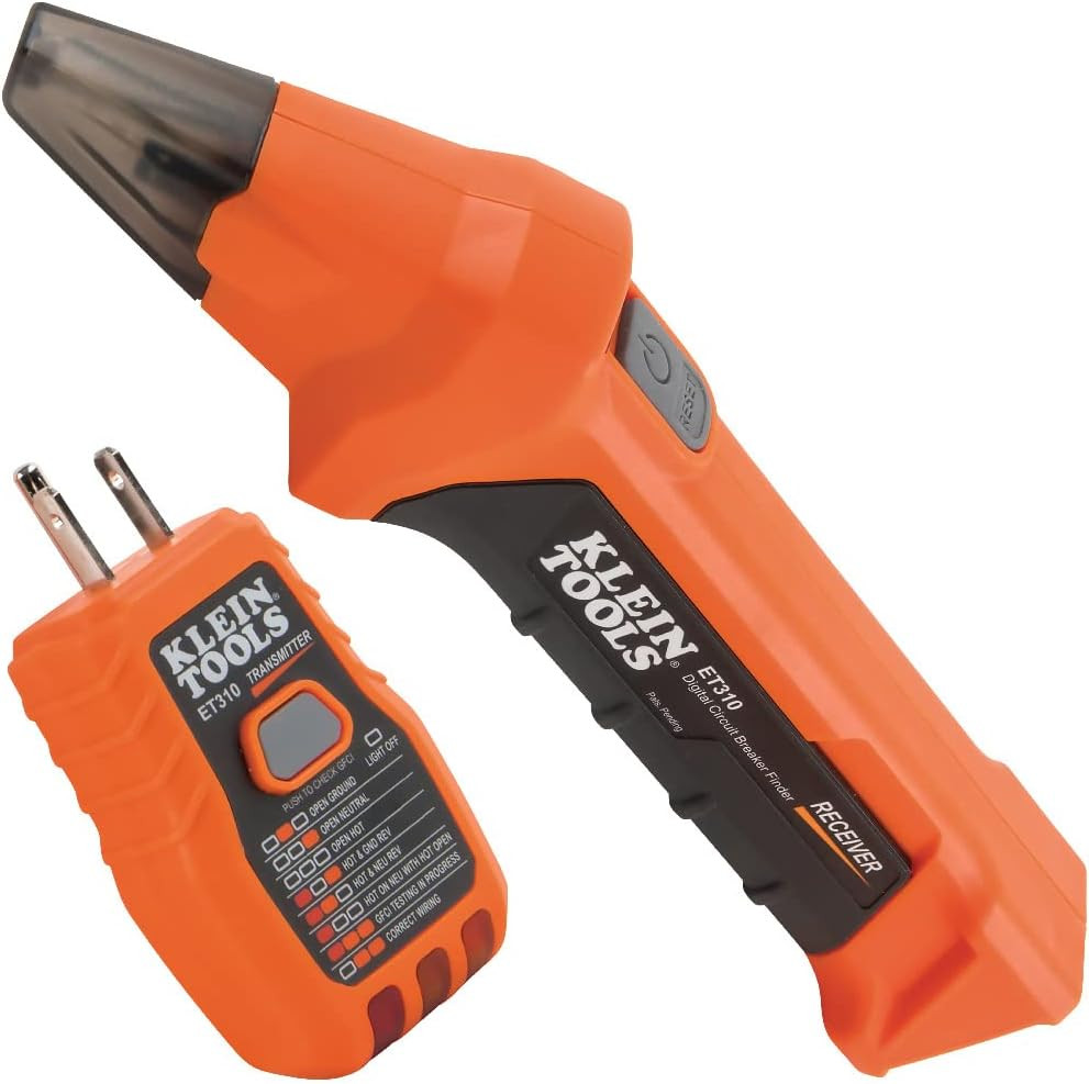 Klein Tools ET310 AC Circuit Breaker Finder with Integrated GFCI Outlet Tester