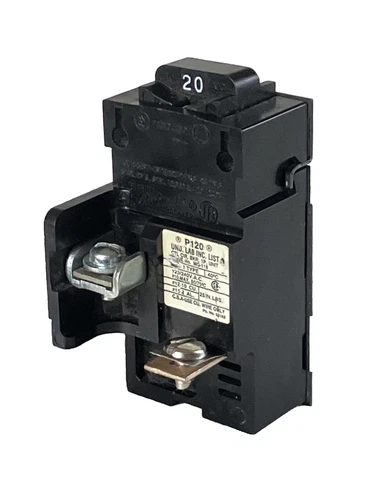 Bulldog P120, 20 Amp, 120 Volt, 1 Pole Pushmatic Circuit Breaker- WARRANTY