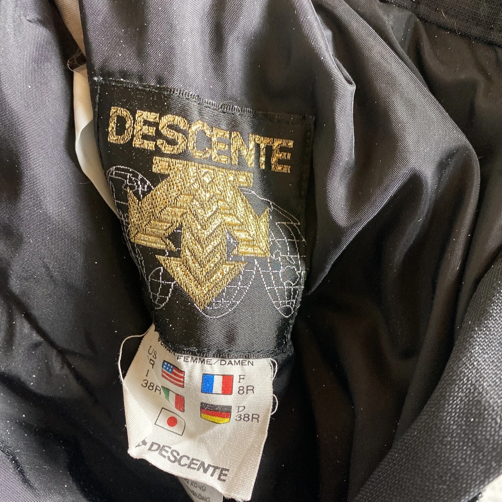 descente padded waist insulated ski snowboarding pants