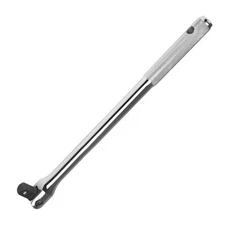 1/2" Inch Drive Breaker Bar Tool For Socket Wrench Cr-V Steel 18" Long Handle