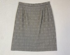 Vintage Pendleton Skirt Womens 8 100% Virgin Wool USA Made Straight Pencil Style
