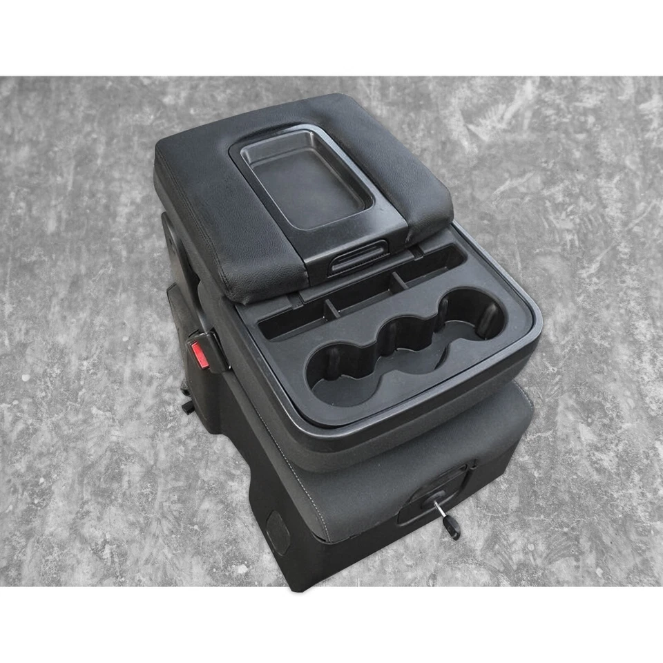 Capa apoio de braço tampa console para Chevy Silverado GMC Sierra 1500 2500HD 2014-2018 - Imagem 4 de 4