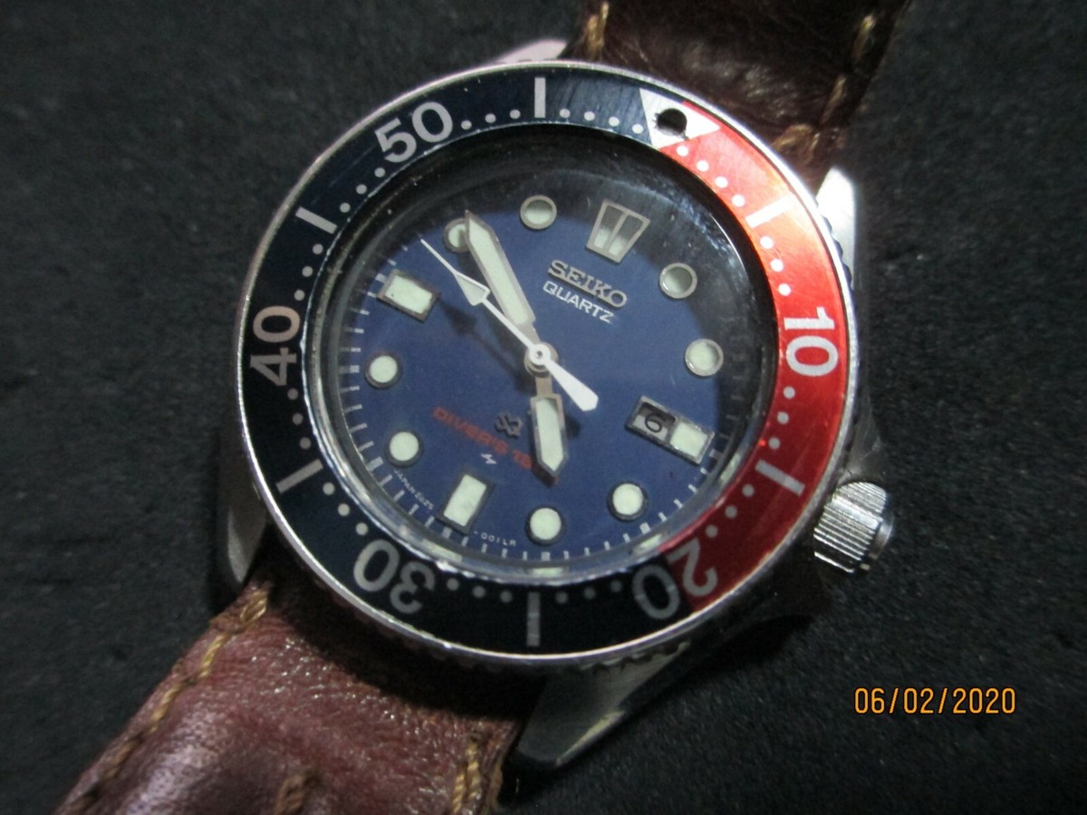 seiko 2625-0018 DIVER orologio watch montre uhr vintage SUB PEPSI