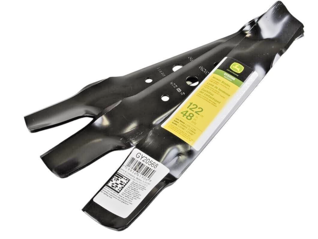 Genuine John Deere 48" Mower Blades GY20568, GX20250 Pack of 3 91108 eBay