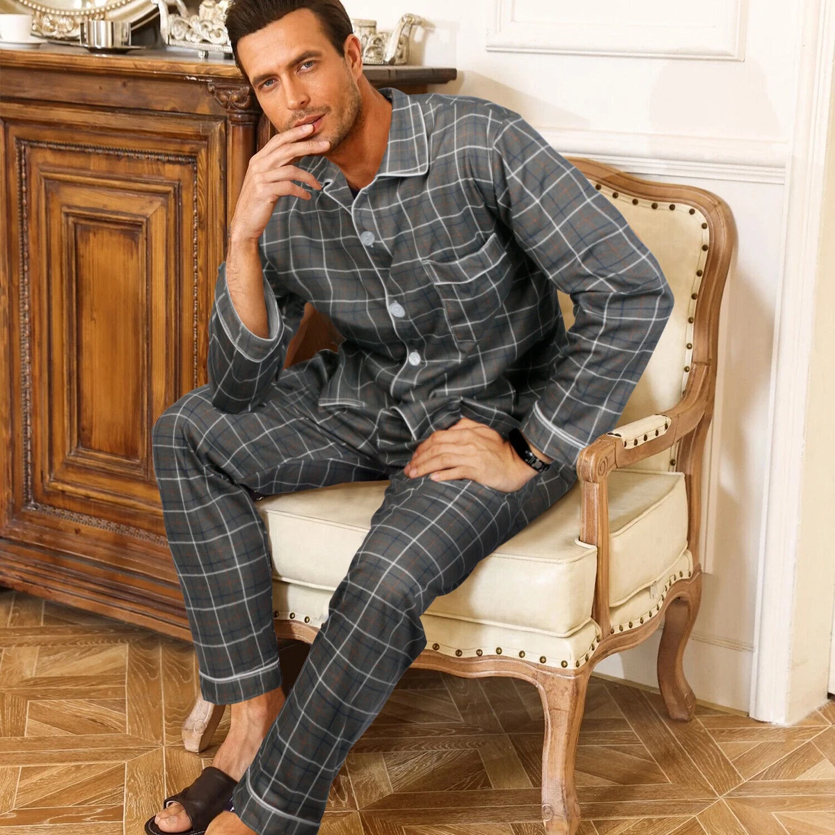 Button best sale down pajamas