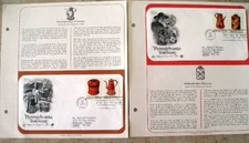 Postal Society First Day Cover FDC Stamps Scott # 1775-78 PENNSYLVANIA TOLEWARE