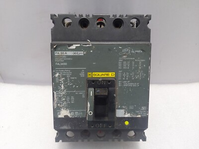 Square D FAL34050 Sicherungsautomat FA 50A AL 100FA