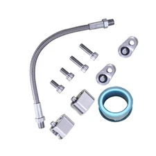 MSCRP LS Throttle Body Bypass Hose Kit LS Coolant Steam Port Crossover