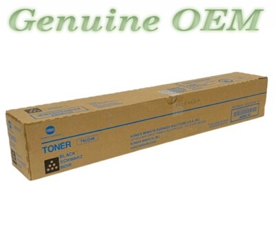 A8DA130/TN324K,TN-324K Original OEM Konica Minolta Toner, Black Genuine Sealed