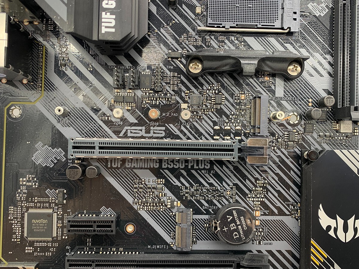 B550 Motherboard ASUS TUF GAMING B550-PLUS for Ryzen 7 5700x