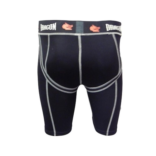 Dragon Compression Shorts - w/ Tr-Flex Groin Cup Protector - Morgan Sports - Picture 3 of 31