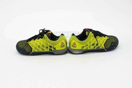Zapato de entrenamiento Reebok para mujer Crossfit Nano 4.0 talla 8M amarillo usado xq - Imagen 12 de 12