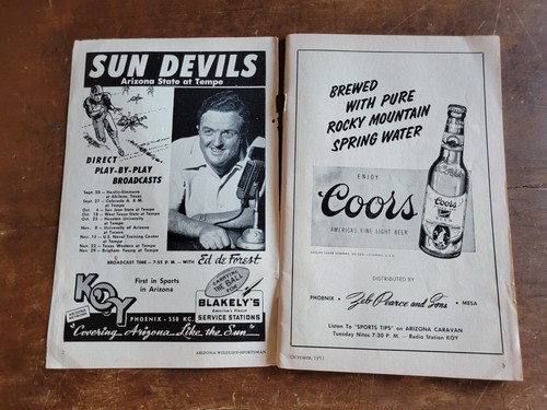 Revista Arizona Wildlife Sportsman, octubre de 1952, arte de portada de vida silvestre Larry Toschik - Imagen 3 de 10