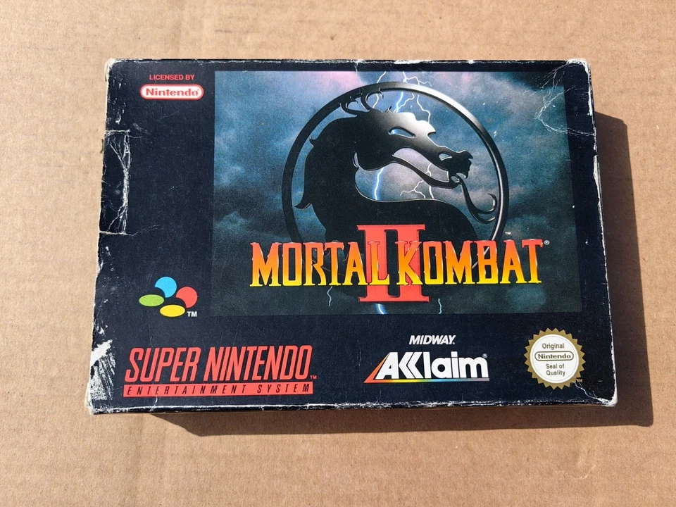 Mortal Kombat II 2 - Super Nintendo SNES PAL OVP - Bild 3 von 4