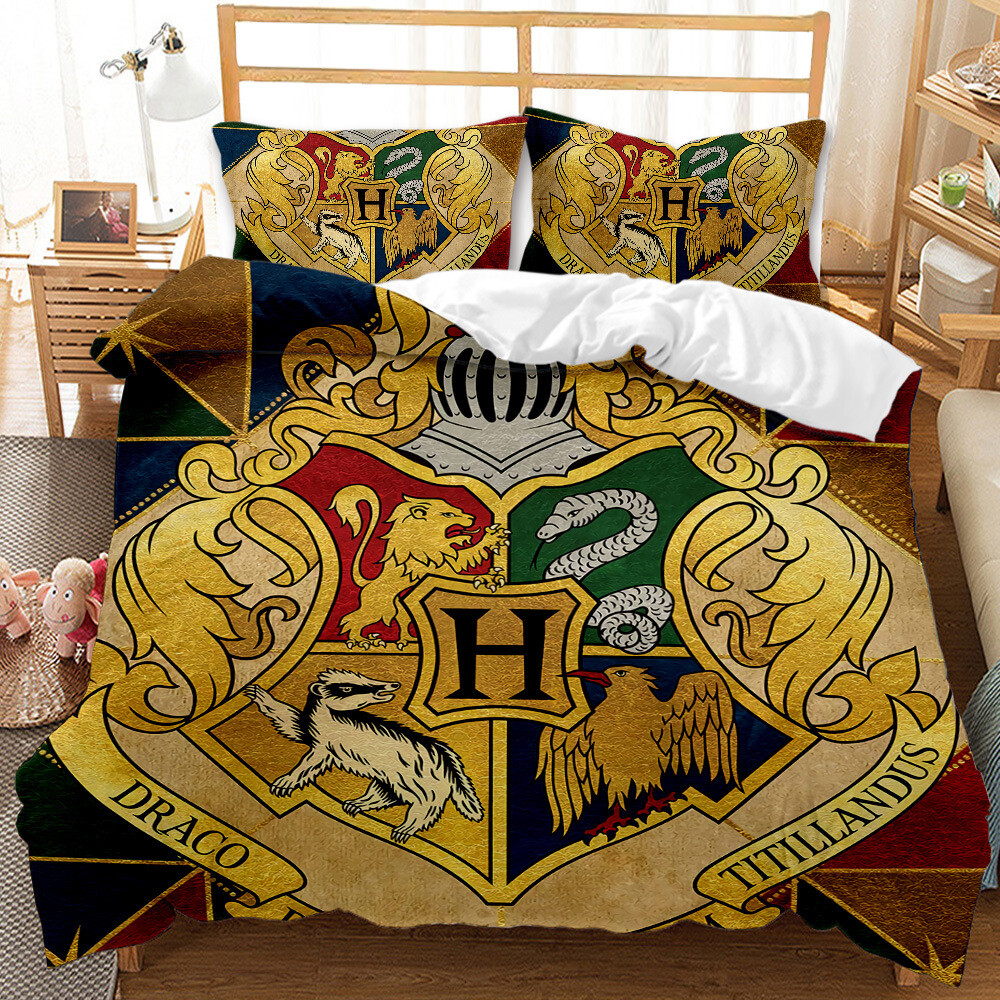 新品未使用•海外購入【Harry Potter】ベッドカバー Harry Potter Twin, Full & Queen Bed Sets - 5 & 7 Piece | eBay