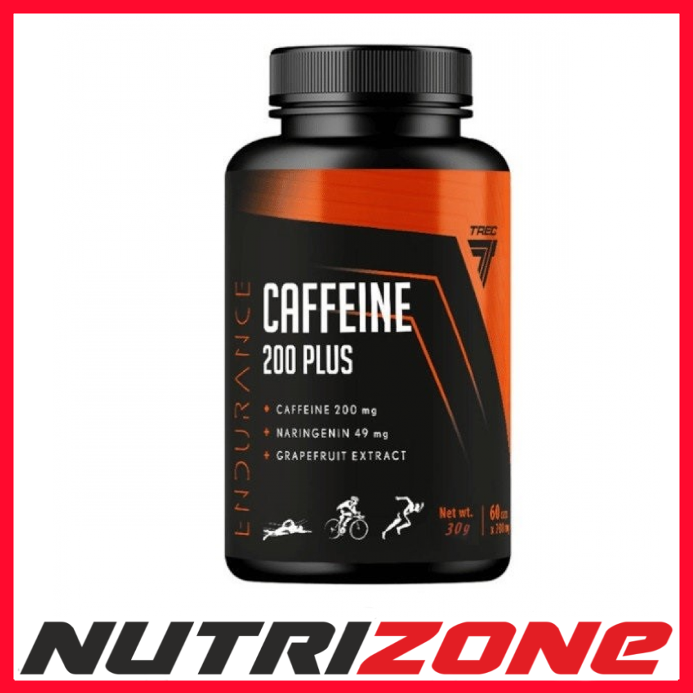 Trec Nutrition Caffeine 200 Plus Higher Energy & Endurance Levels | 60 Capsules - Image 3