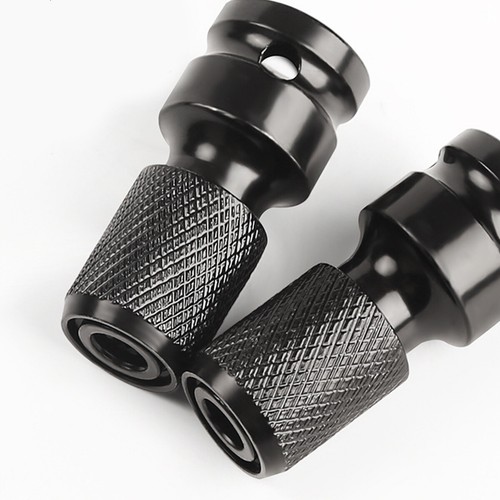 3Pcs Impact Wrench Adapter 1/2 in - 1/4 in Socket to Bit Holder Hexagon Shaft - Picture 9 of 10