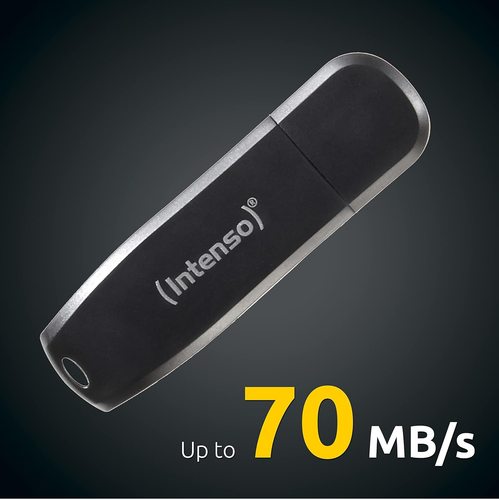 Intenso Speed Line 2 x 128 GB Memory Sticks USB 3.2 Gen 1x1, Black, 3533495 - Bild 4 von 6