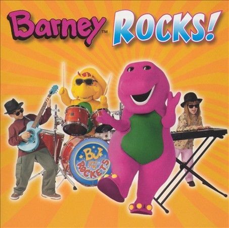 Barney Rocks! by Barney (Children) (CD, Aug-2000, Hit Entertainment ...