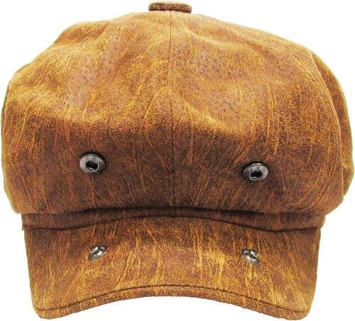 Men's Cabbie Newsboy and Ascot Plaid Ivy Button Hat Cap - Picture 51 of 365