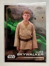 2024 Topps Chrome Star Wars Luke Skywalker 70 Base