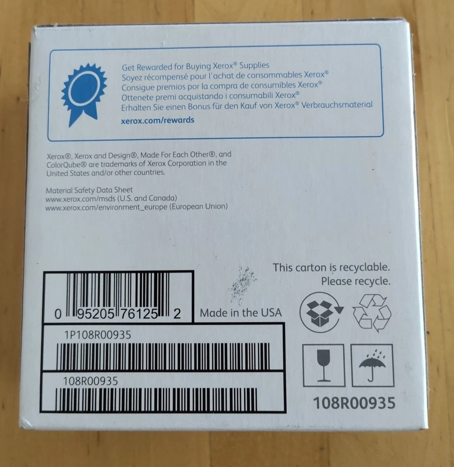 Original Xerox 108R00935 ColorQube 8570 8580 Serien OVP - Bild 2 von 3