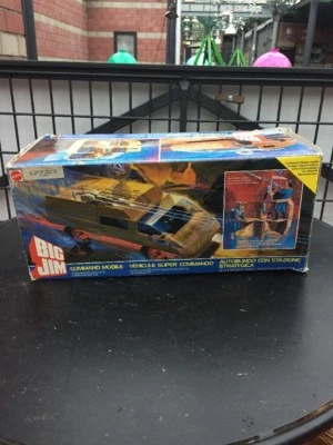 Big Jim - Command Mobile - Véhicule Super Commando -Autoblindo En Boîte - Photo 1/4