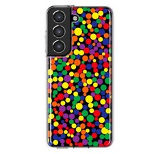 Mundaze Case for Samsung Galaxy S22 Plus Cute Retro Vintage Colorful Polkadot