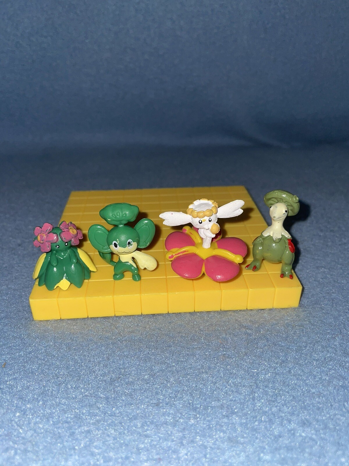 Pokemon 2000s RL Mini Toy Figure Lot of 4: Pansage Bellossom Breloom ...