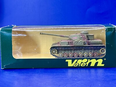 Miniature SOLIDO Char Allemand PANZER IV 101 – Camouflage Hiver Blanc, 1:50