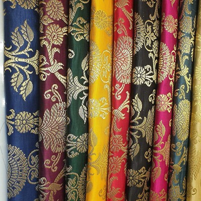 Peacock Trail Blumen Brokat Material Kleid Handwerk Kostüm Quilten Stoff 44''
